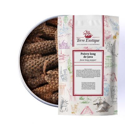 Jaavan pitkäpippuri | Java long pepper | TERRE EXOTIQUE | 500 g Jaavan pitkäpippuri | Java long pepper | TERRE EXOTIQUE | 500 g