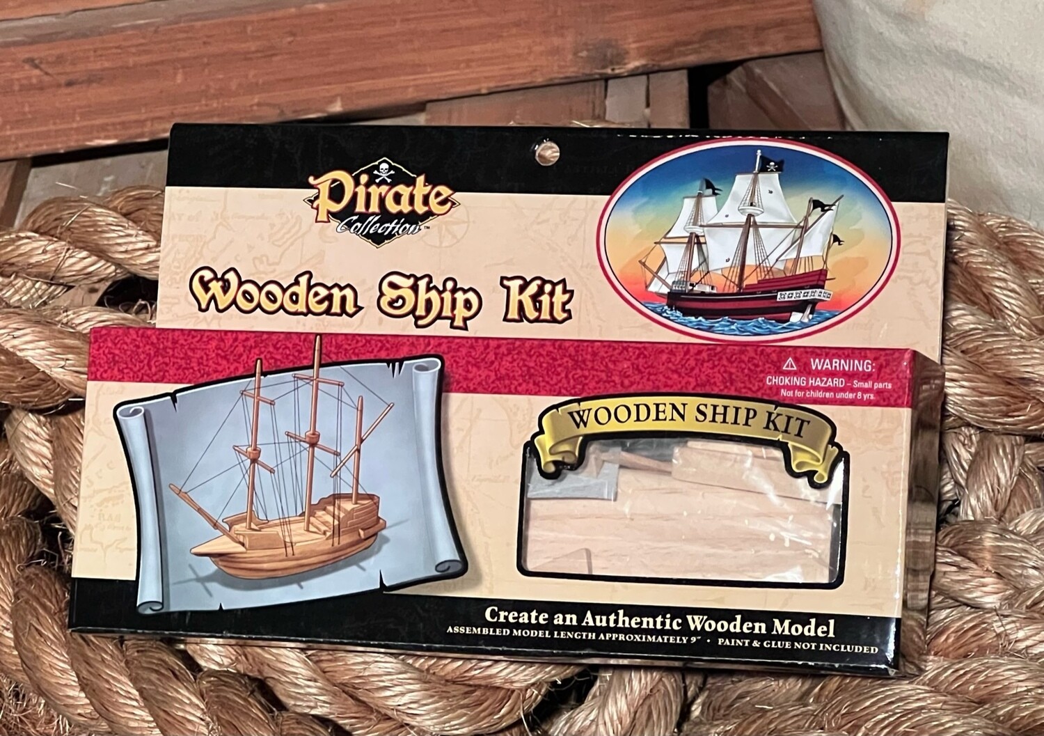 Pirate Wooden Ship Kit