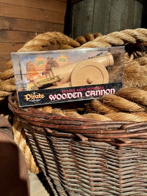 Wooden Toy Cannon