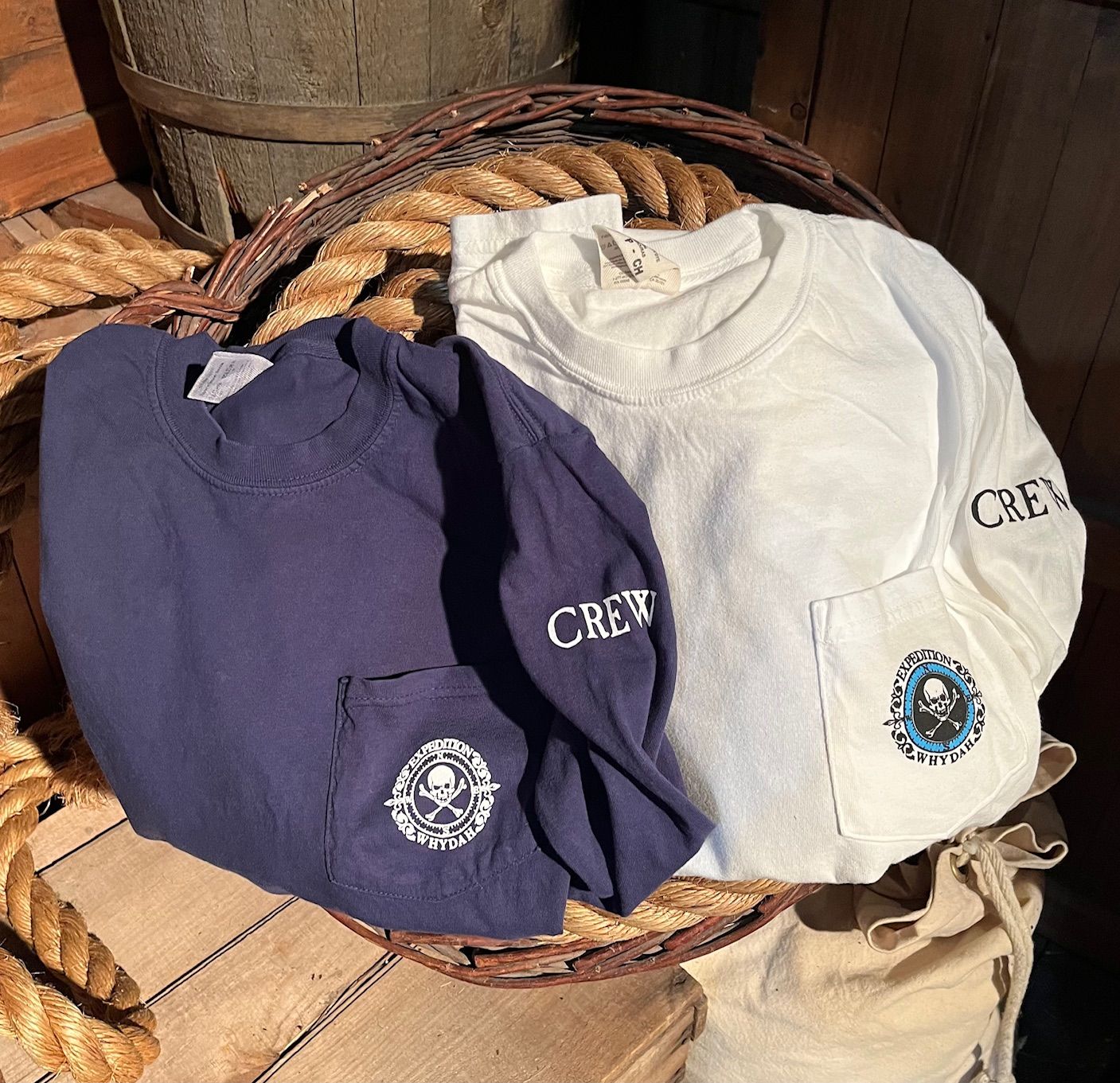 Long Sleeve Pocket T- Shirt