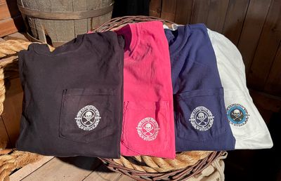 Long Sleeve Pocket T- Shirt