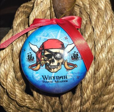 3&quot; Pirate Flat Ball Ornament