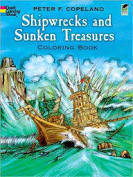 Shipwrecks And Sunken Treasure Coloring Book