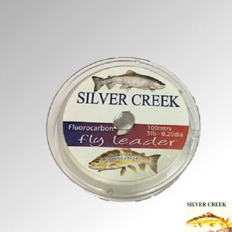 Fluorocarbon Fishing Nylon 400M Spool Silver Creek  (FLUC)