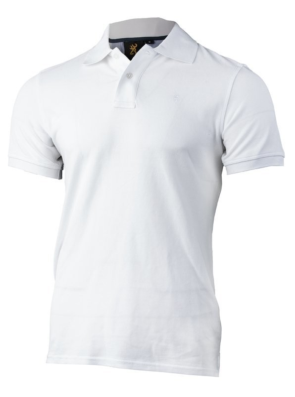 Browning Shirt Polo Ultra 78 White  (30190747xx)