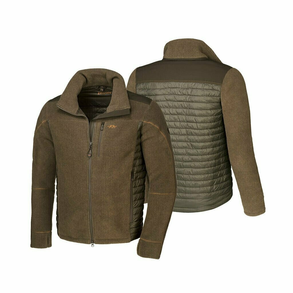Blaser Fleece Jacket Sporty Mud 119056 113 675