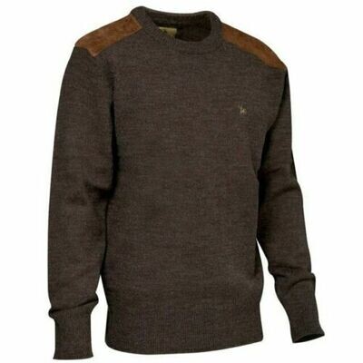 Fox Round Neck Country Sweater Brown Various Sizes Verney Carron (LVPU121)