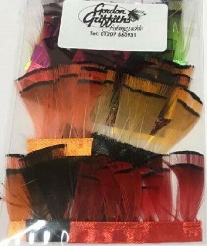 Medium Tippets 48 Pieces 12 Colours Mixed Pack Fly Tying Gordon Griffiths Medium Tippets 48 Pieces 12 Colours Mixed Pack Fly Tying Gordon Griffiths