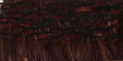 Golden Pheasant Tippet Super Selected Feathers Claret 10 Pack Fly Tying