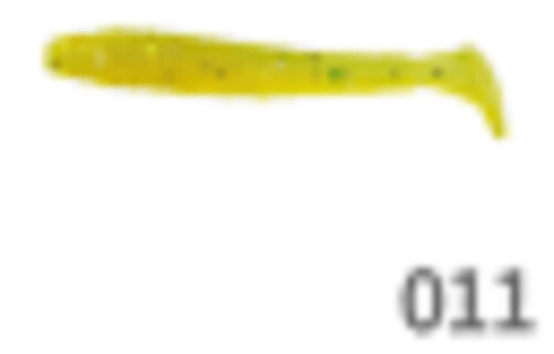 T-shape Tail Shad Worm Fishing Lure Soft Bait Swimbait 5cm Gordon Griffiths 9pk