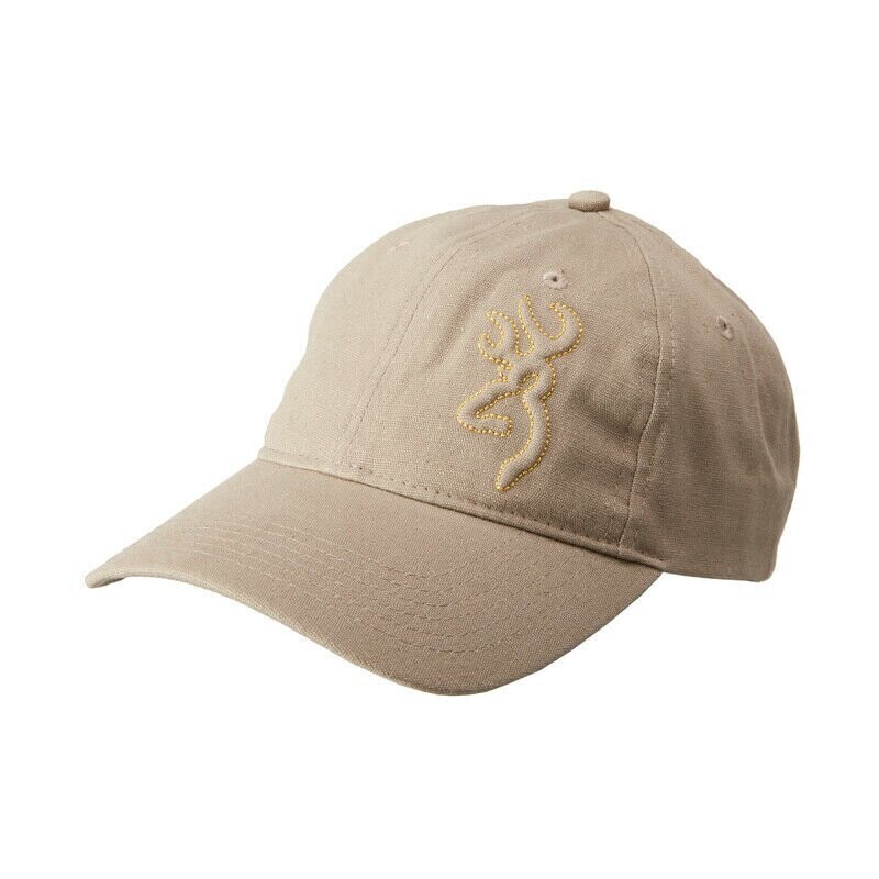 Embossed Buck Light Grey Cap Browning  (3081124491)