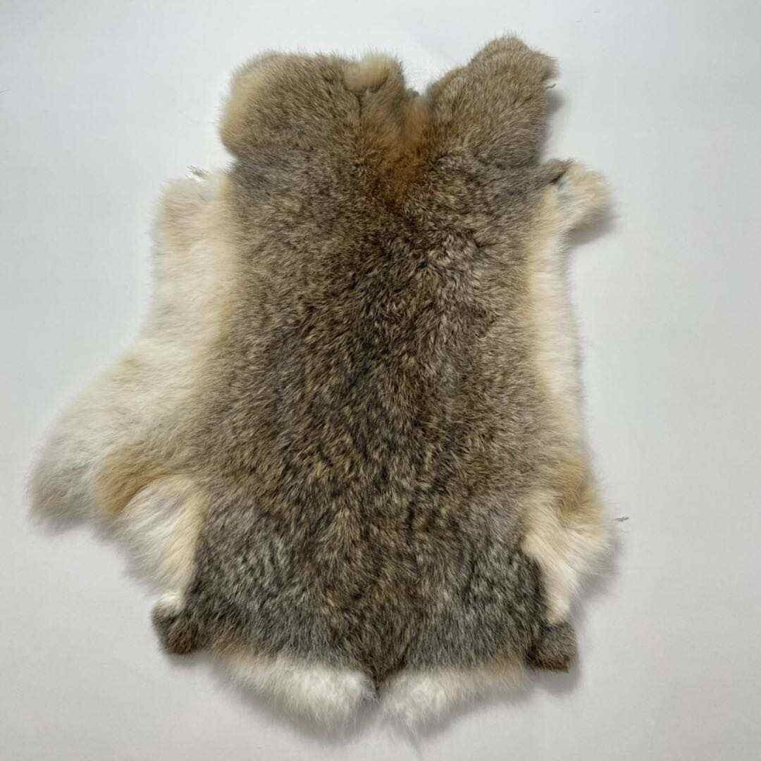 Rabbit Skins 1/2  Dyed and Natural Fly Tying