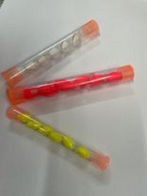 Fish Pimp Fly Fishing Trout Strike Indicators Yellow, White or Red Various Sizes