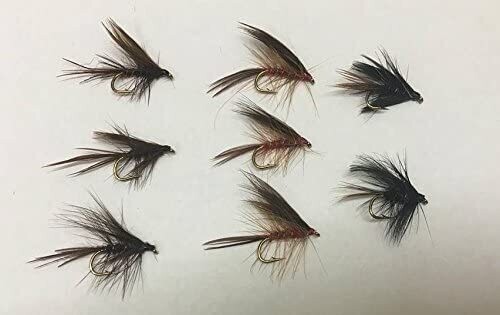 Fishing Flies Dabblers Pack of 8 Mixed #10