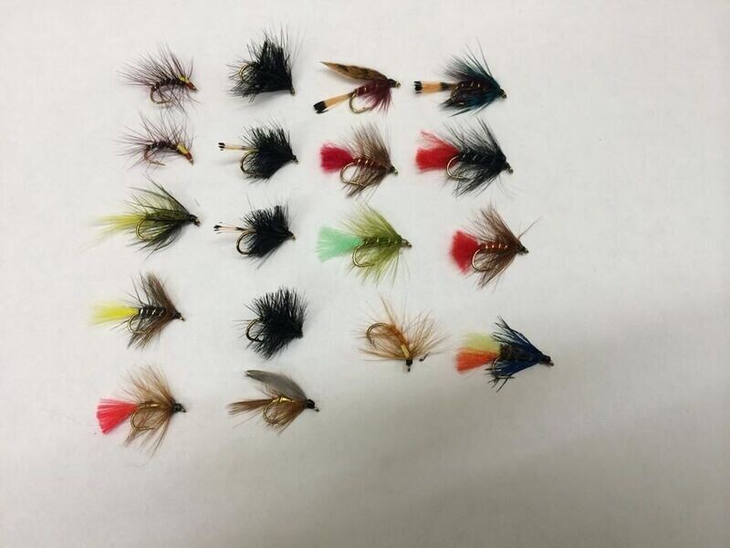 Fly Pack Reservoir Lake Wet Flies #10/#12/#14 (Pack of 18 Mixed) UFS