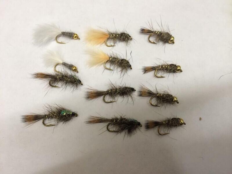 Mixed Hares Ears - 12 Pack #10/#12