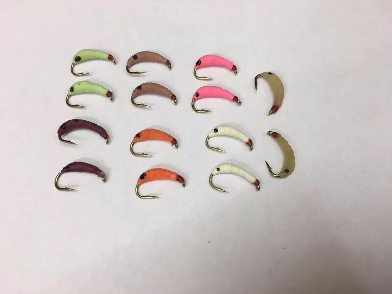 Mixed Maggots Pack of 14