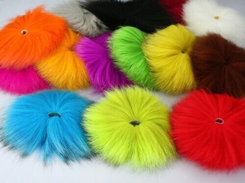 Arctic Fox Tail Pieces DURHAM RANGER TRADE FUR 5 PACKS