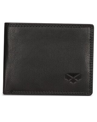 Leather Credit Card Wallet Black Monarch Hoggs Of Fife (A798)
