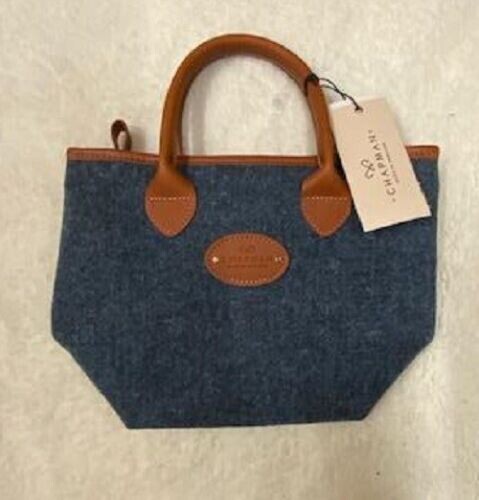 Chapman Handbag Blue Tweed (NHB14HTW)
