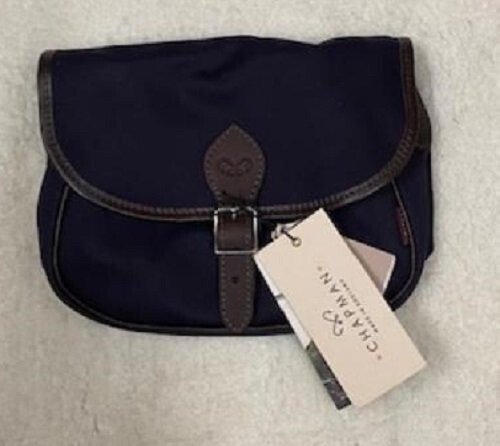 Chapman Canvas Saddle Bag Navy (NMS10)