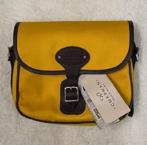 Chapman Canvas Cartridge Bag Yellow Holds 75 Cartridges (NCGB75C)