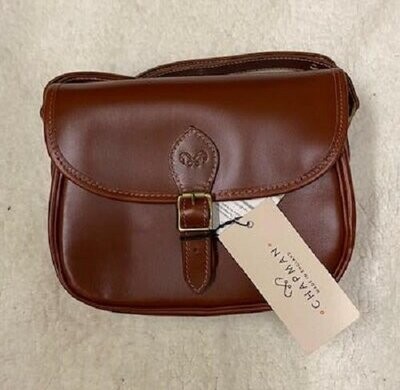 Chapman Leather Saddle Bag Brown (NMS10L)
