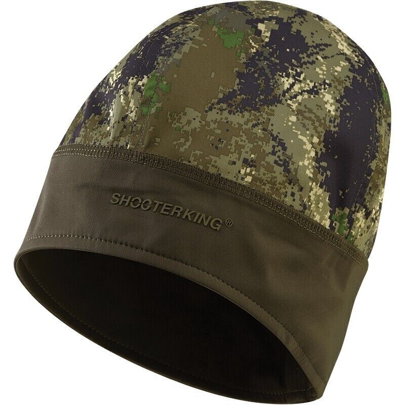Huntflex Beanie Brown Olive/Forest Mist Shooterking (C1015)