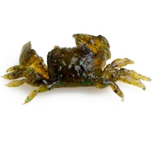 Green Peeler 3D Manic Crab Lure 4/0 Double Hook Boat Wreck Beach Fishing