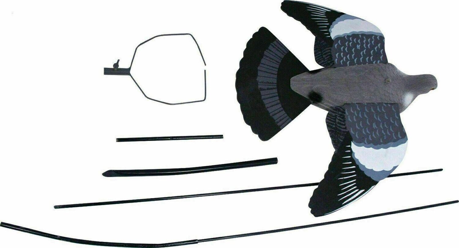 The Ultimate Flying Pigeon Decoy Bouncer Floater Pole Decoying Kit