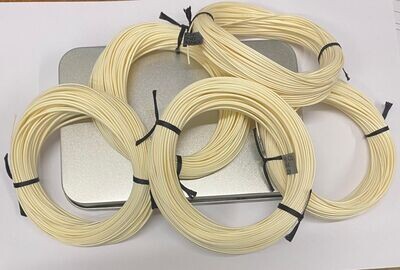 T3 Triangular Taper Super Fast Super Slick Floating Fly Lines Ivory Various sizes