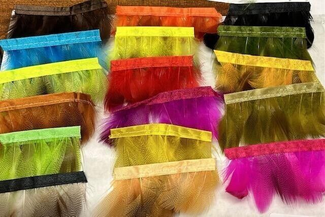 SUPER SELECTED MALLARD DYED FLANK FEATHERS MEGAPACK  17 SHADES GORDON GRIFFITHS (MDGF)