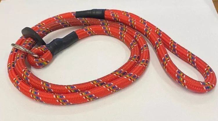 Handmade Gun Dog/Pet Slip Lead Red 40" Gordon Griffiths