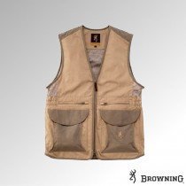Savannah Ripstop shooting and hunting vest - khaki Browning