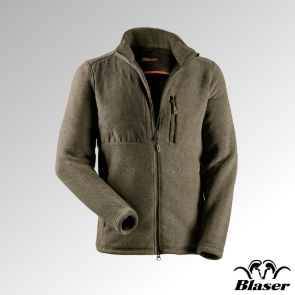 BLASER JACKET FLEECE JOHANN MUD (115008-008/675)