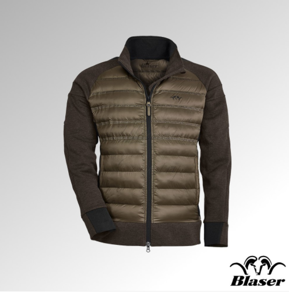 BLASER JACKET COMFORT BROWN MELANGE (118007-070/574)