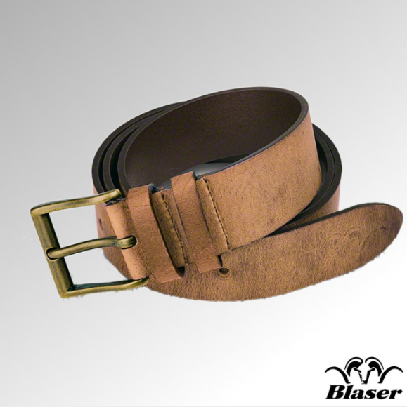 LEATHER BELT  BLASER LUDWIG BROWN (116124-032/600)