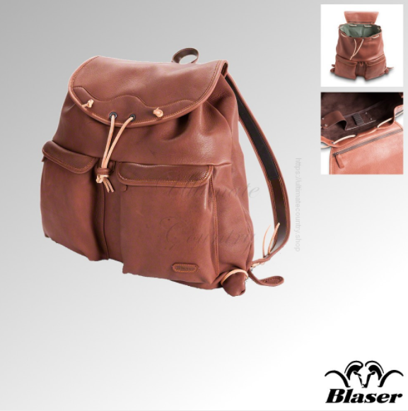elk leather backpack