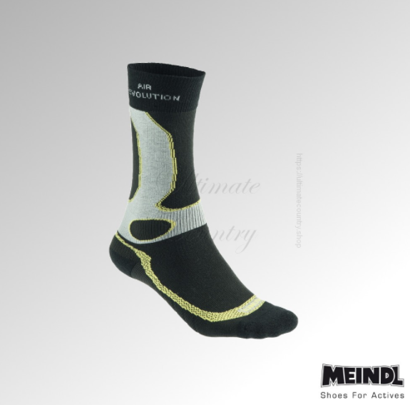 MEINDL SOCKS REVOLUTION DRY YELLOW/BLACK (9664-85)