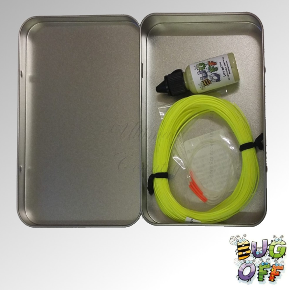 BUG OFF XT-REAMAERO TROUT FLY LINE 30YDS YELLOW