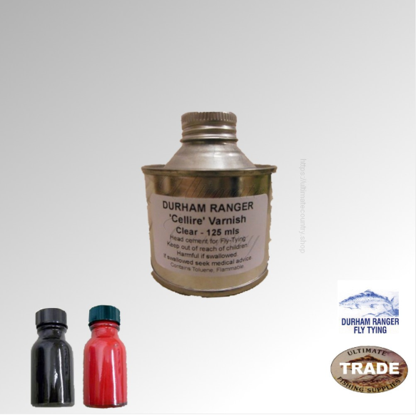 FLY-TYING VARNISH 500ML BULK TIN DURHAM RANGER