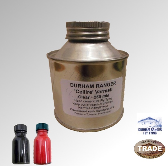 FLY-TYING VARNISH 125ML BULK TIN DURHAM RANGER