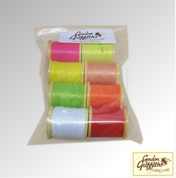 THREAD GLO-BRITE MULTI YARN MIX 8 PACK GORDON GRIFFITHS (GBMULTIY)
