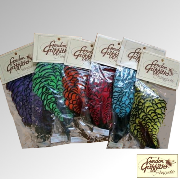 AMHERST PHEASANT HEADS DYED GORDON GRIFFITHS (APHD)