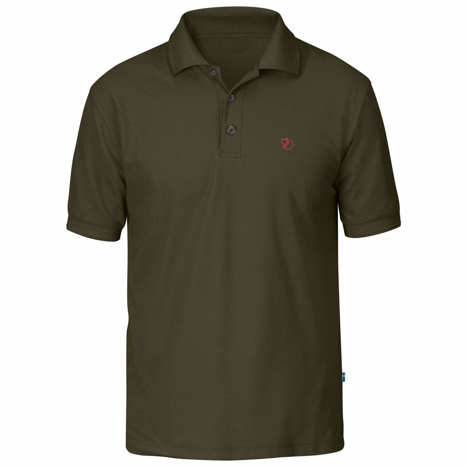 Crowley Pique Shirt Dark Olive Fjallraven  (F81783-633)