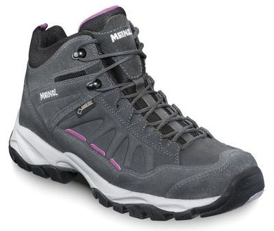 Meindl Nebraska Lady Mid Hiking Boots Anthracite Berry (3423-31)
