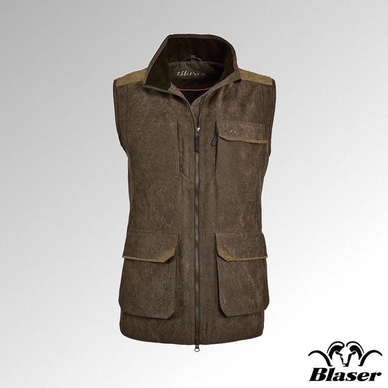Blaser Vest Argali Mens Brown Melange (118033-001/576)