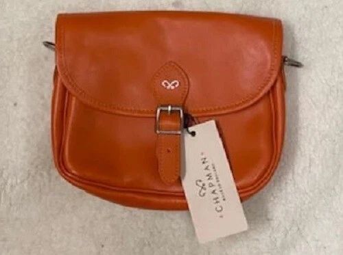 Chapman Bag Shoulder Bag Saddle Bag Leather Jaffa Orange  (NMS10SL)
