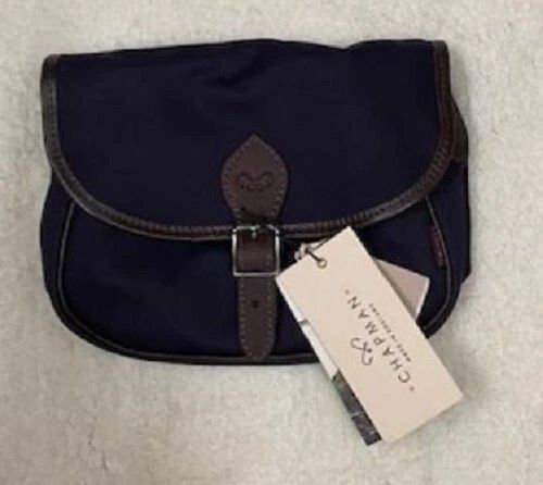Chapman Canvas Saddle Bag Navy (NMS10)