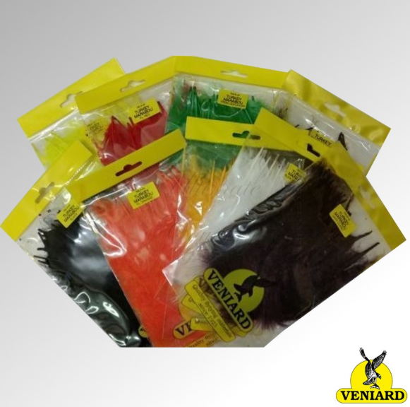 VENIARD TURKEY MARABOU FEATHERS LARGE 20 PLUMES VENIARD TURKEY MARABOU FEATHERS LARGE 20 PLUMES